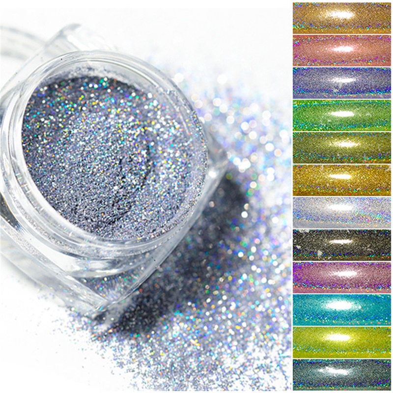 Best of Laser Nail Glitter Powder Chrome Shimmer Sequins UV Gel Polish Flakes For Nails Art Pigment Decorations Accesorios Manicure Reviews & Tips