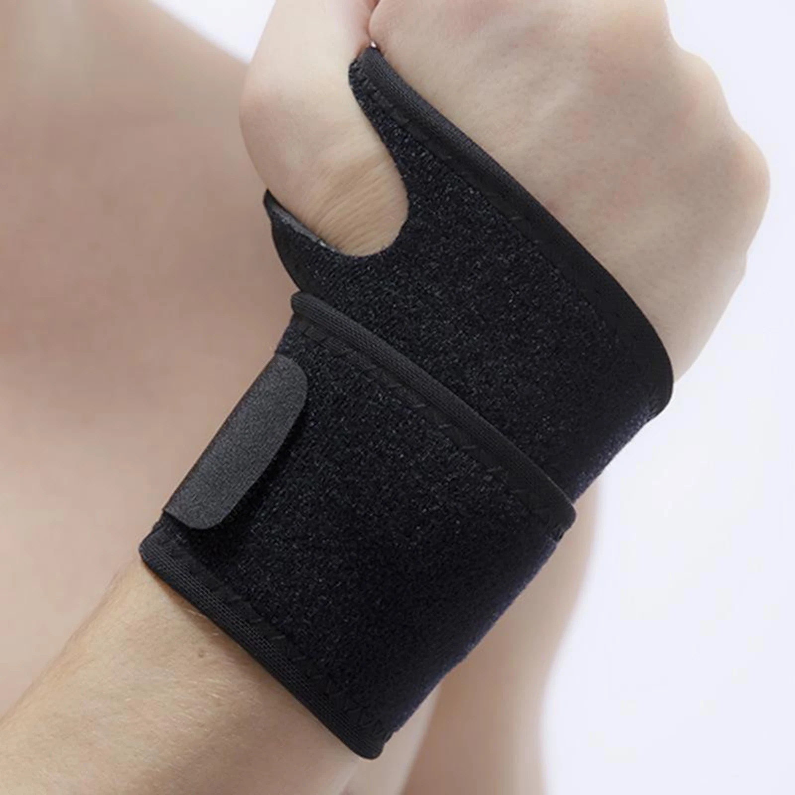 Wrist Support Brace,Adjustable Wrist Strap Reversible Wrist Brace for Sports