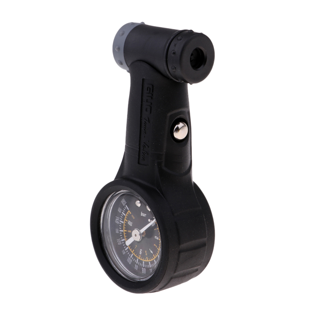 Universal Tire Pressure Gauge - 160 PSI, 2 in 1 Suitable for Both Presta and Schrader Valve