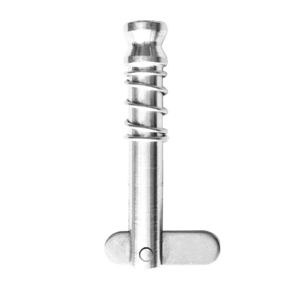 316 Stainless Steel Quick Release Spring Pin Bimini Boat Top Deck Hinge Replacement Accessories