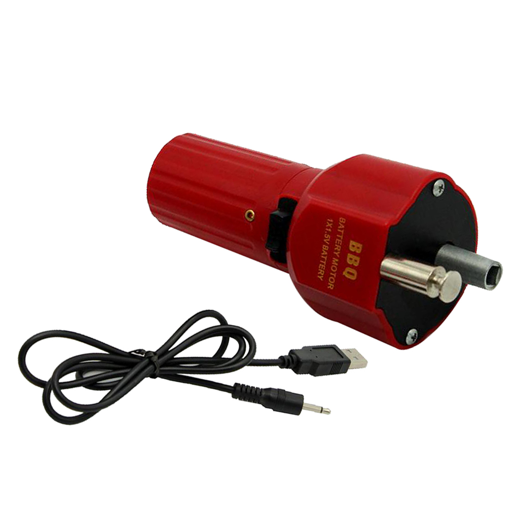 BBQ Roast Motor Barbecue Grill Rotisserie Motor for Outdoor Picnic w/ Boost