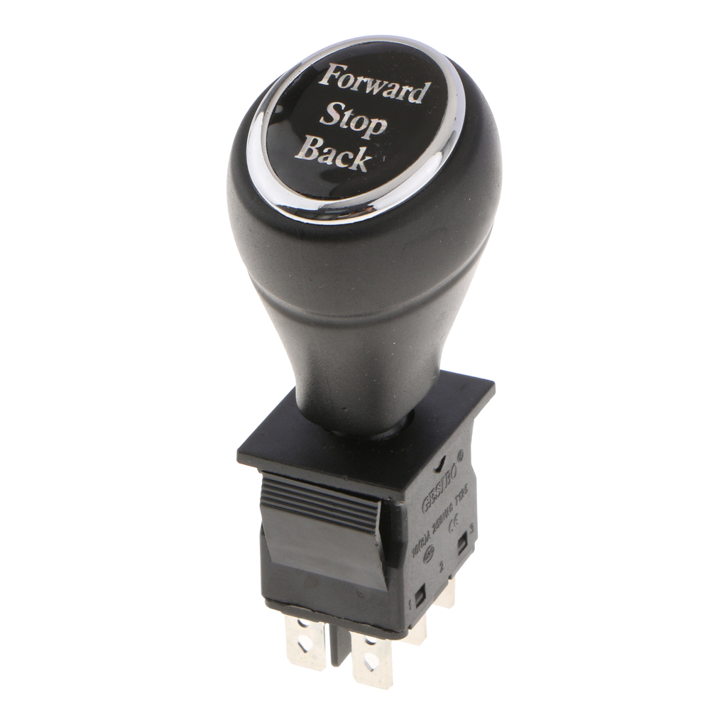 Durable Toddlers Car Push Rod Joystick Switch Replacement Parts 3Mode Black