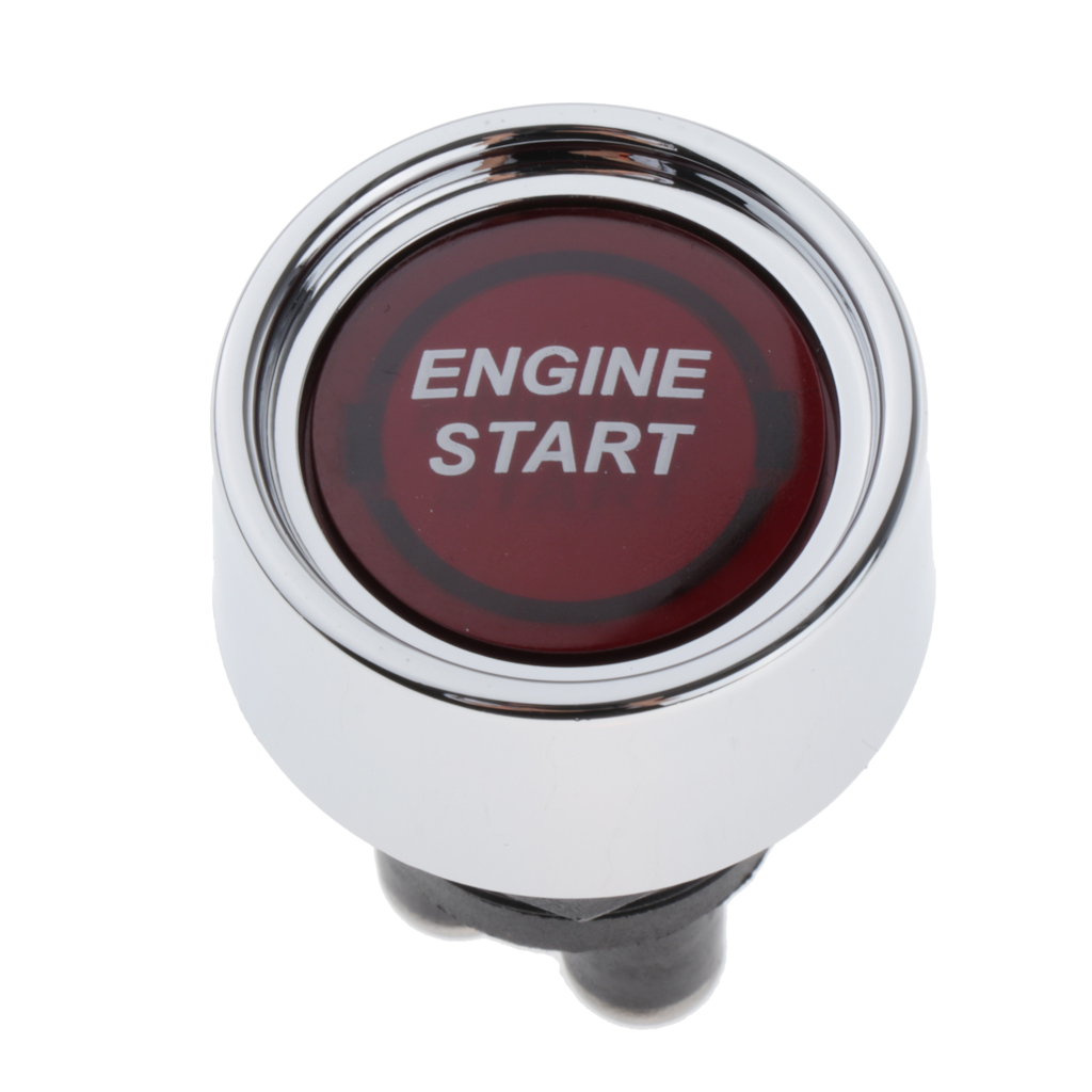 12V Car Engine Push to Start Ignition Switch Button Kits Universal