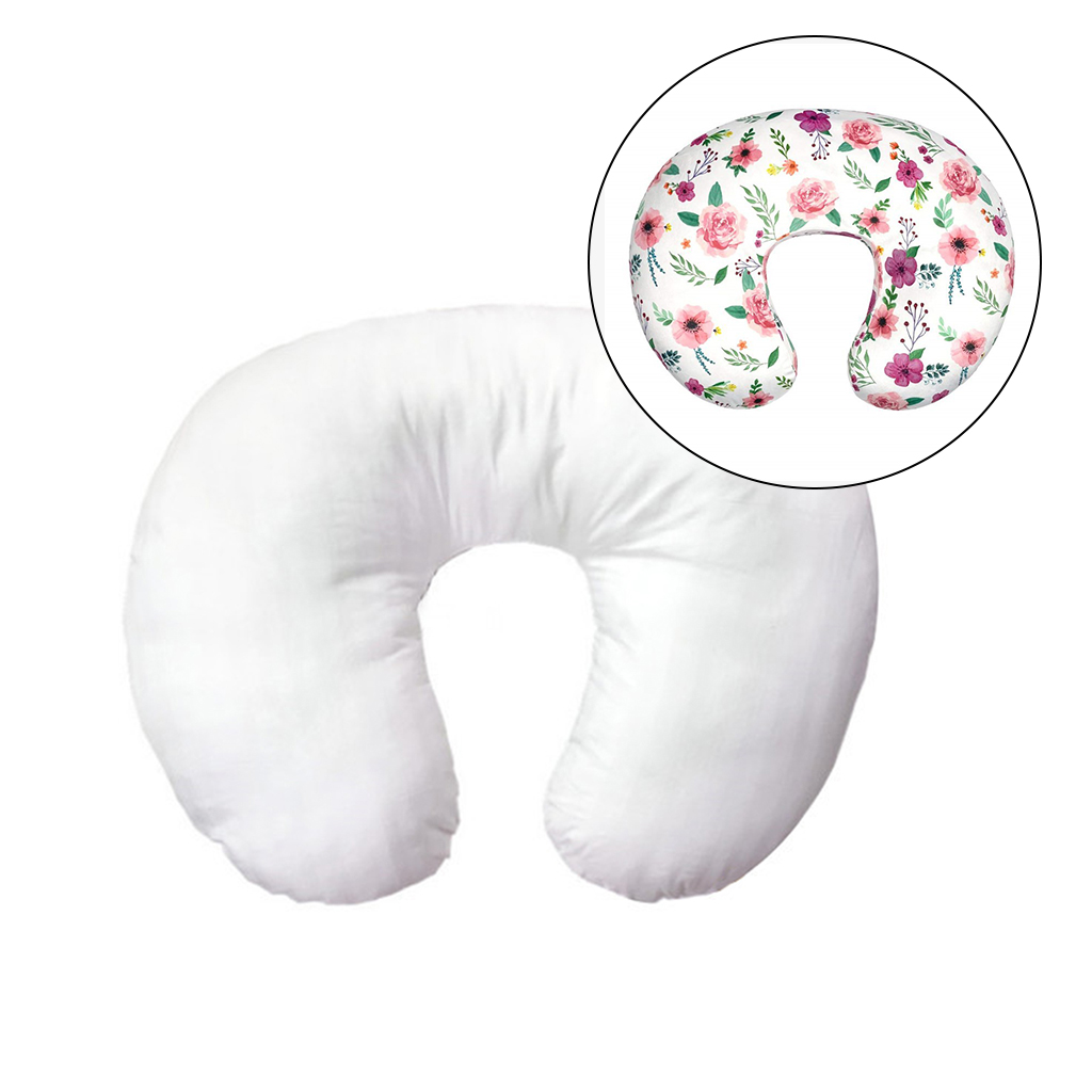 Newborn Baby Nursing Pillows Maternity U-Shaped Breastfeeding Pillow Slipcover Infant Cuddle Cotton Feeding Waist Soft Cushion