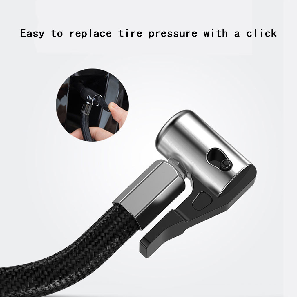 Portable 12V Car Tire Inflator Pump Air Compressor RV Truck Heavy Duty