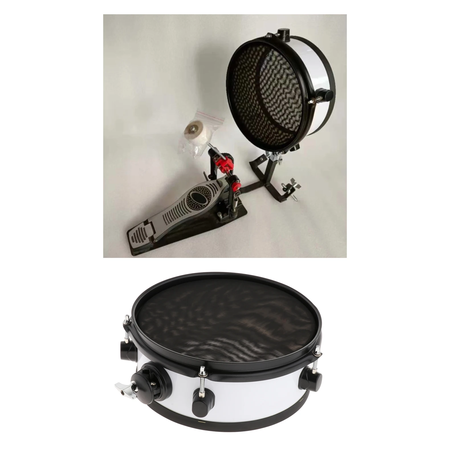 Snare Drum Silent Standard Durable Rhythm Drum Practice for Present Training Beginner 10