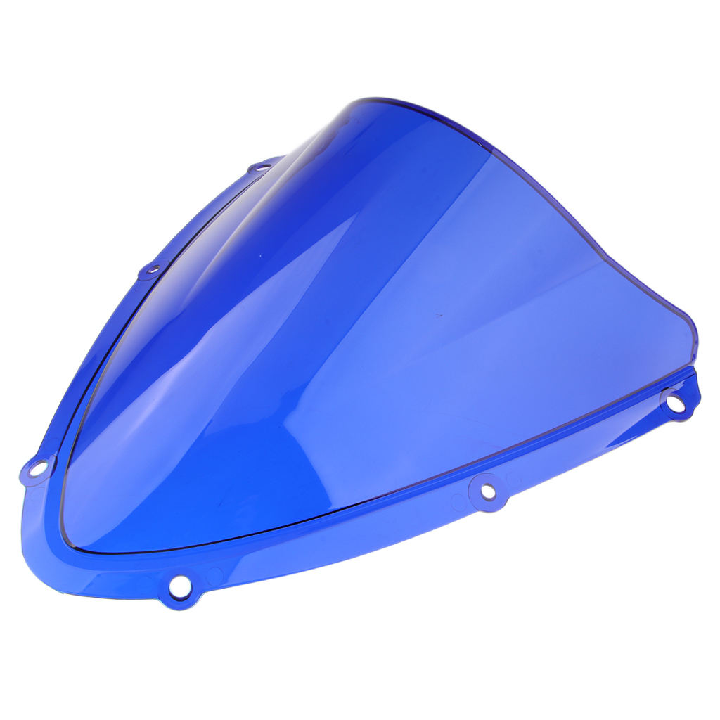 Blue Plastic Motorcycle Windscreen Windshield for Suzuki GSXR600 GSXR750 2008 2009 2010