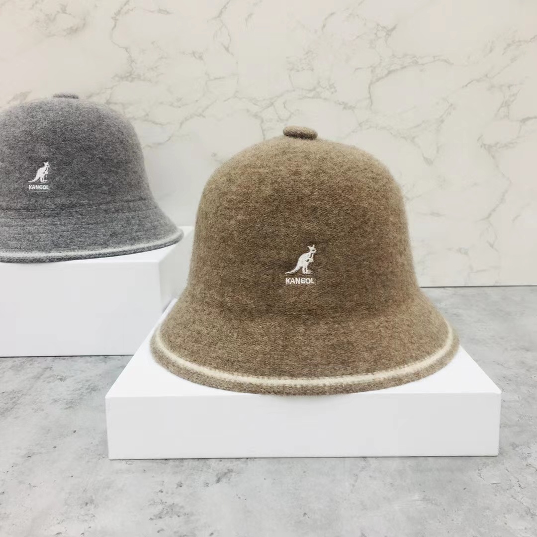 Chapeau Bob Rasuv - Taille 57 (EU) - Couleur Taupe/brun - Style Décontracté - Occasion Bon état