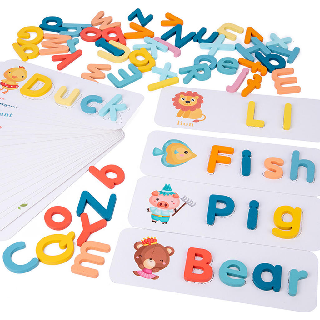 Matching Letter Game Developmental Color Recognition Game for Preschool