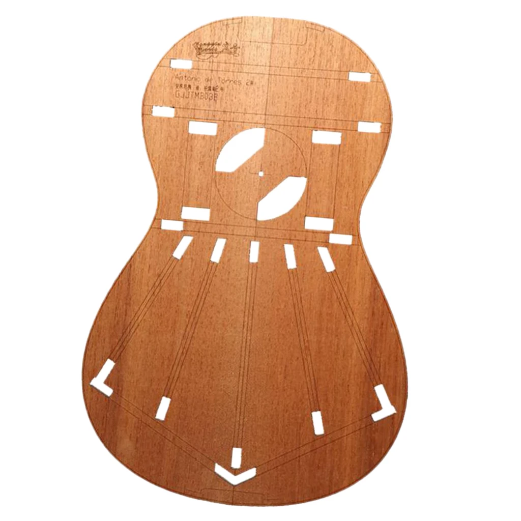 Classical Guitar Layout Template for Torres 2 - Guitar Building