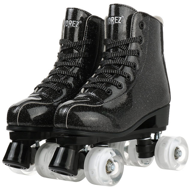 Labeda Accu-Series STS Pro Roller Skates US Men's 4 Women's 5 Black Leather store