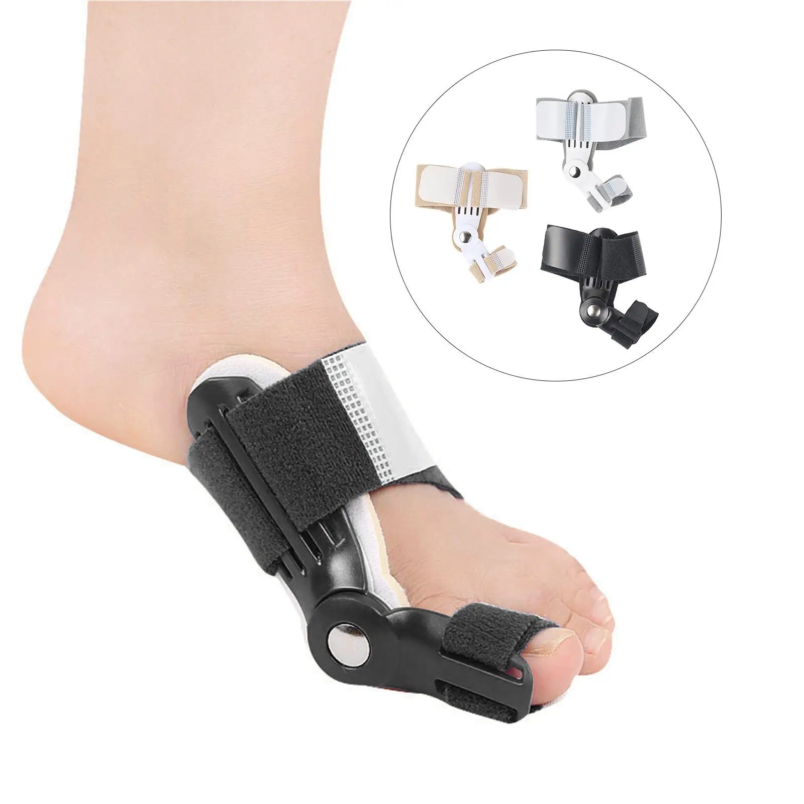 Big Toe Splint Straightener Adjustable Support Sleeve for Hallux Valgus Correction