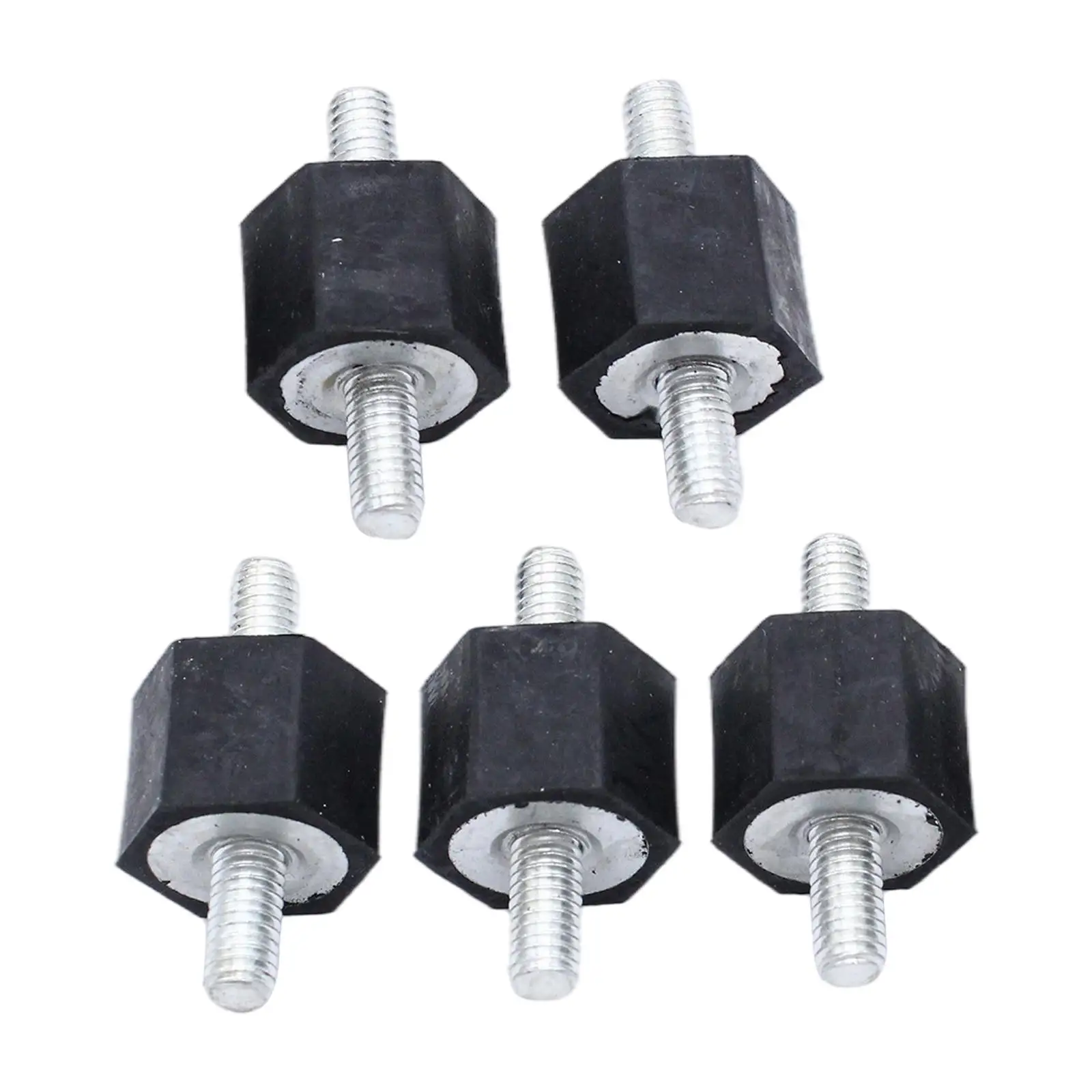 5Pcs Rubber Mounts Shock Absorbers Anti Vibration for Golf MK2 Cover Mounting for MK3 Front Mount Intercoolers Oil Coolers