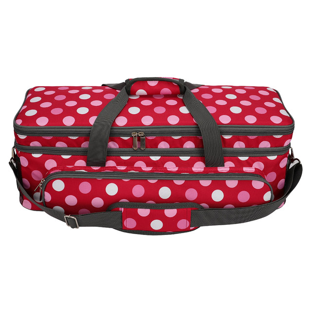 Polka-Dot Carry Bag, CRICUT Die-Cut Machine & Assy's Storage / Travel  Duffle Bag