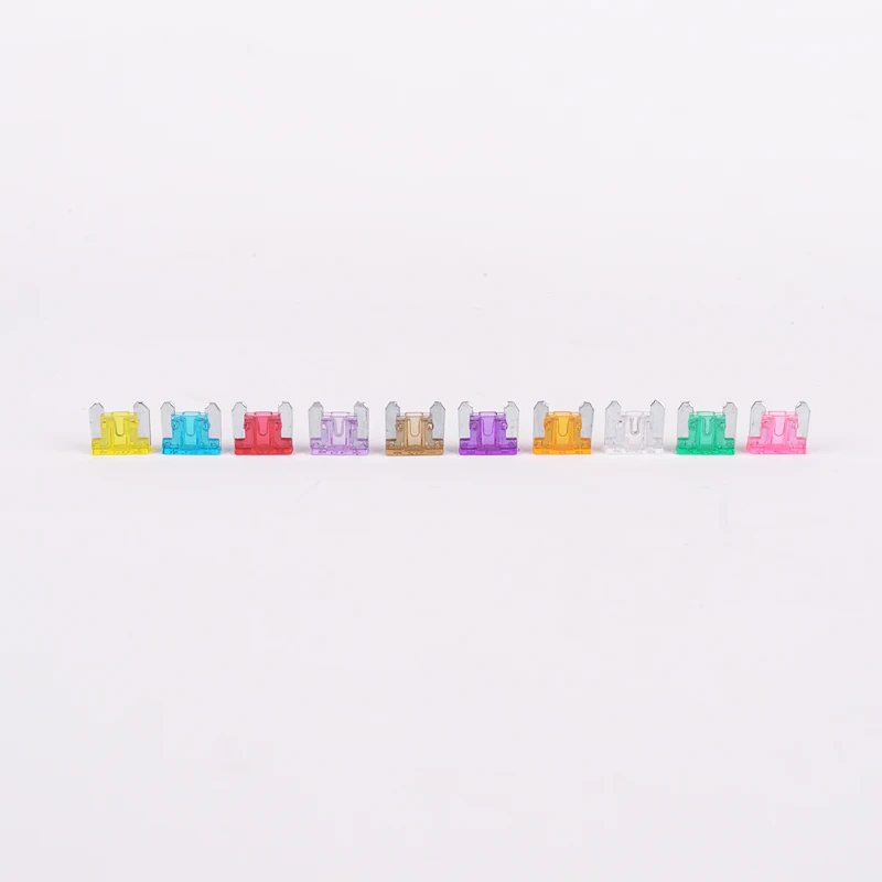 100x Micro Mini Blade Fuse Assorted 3/4/5/7.5/10/15/20/25/30/35A + Test Pen