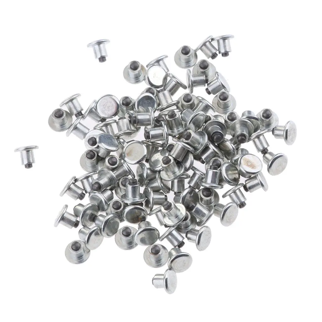 100pcs Anti-Skid Screw Stud Wheel Tyre Snow Tire Spikes For Bicycles Scooter