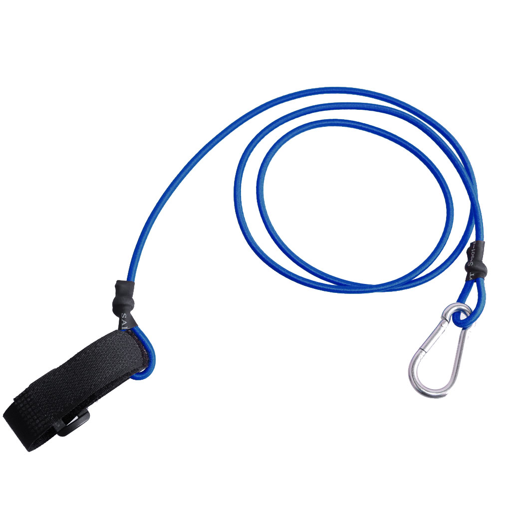 Elastic Kayak Canoe Safety Leash Fishing Rod Lanyard Paddle Leash for Kayaking Canoeing Rafting Inflatable Boat Accessories