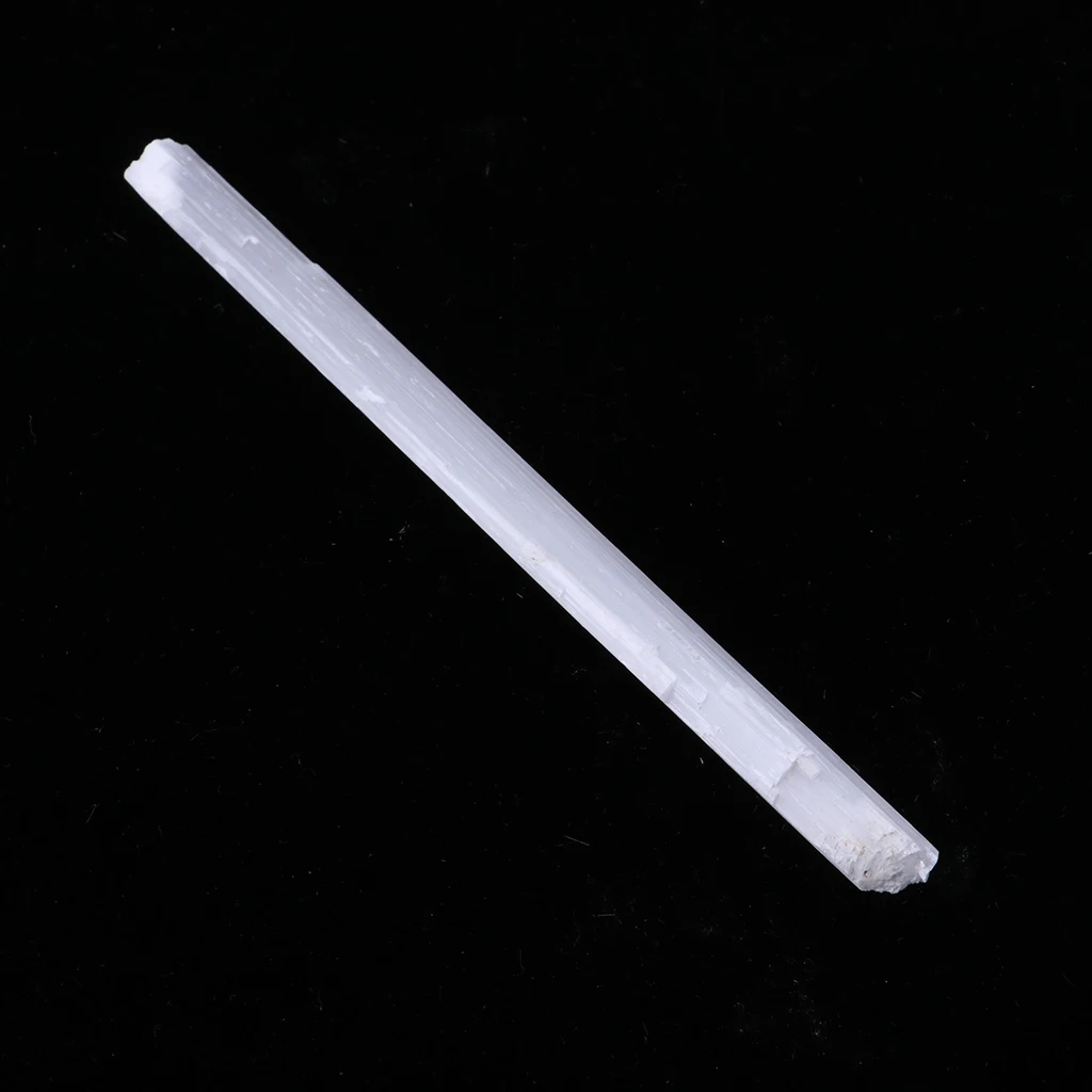 Natural Moroccan  Selenite Stick Unpolished Rough Gemstone Crystal 4-9g