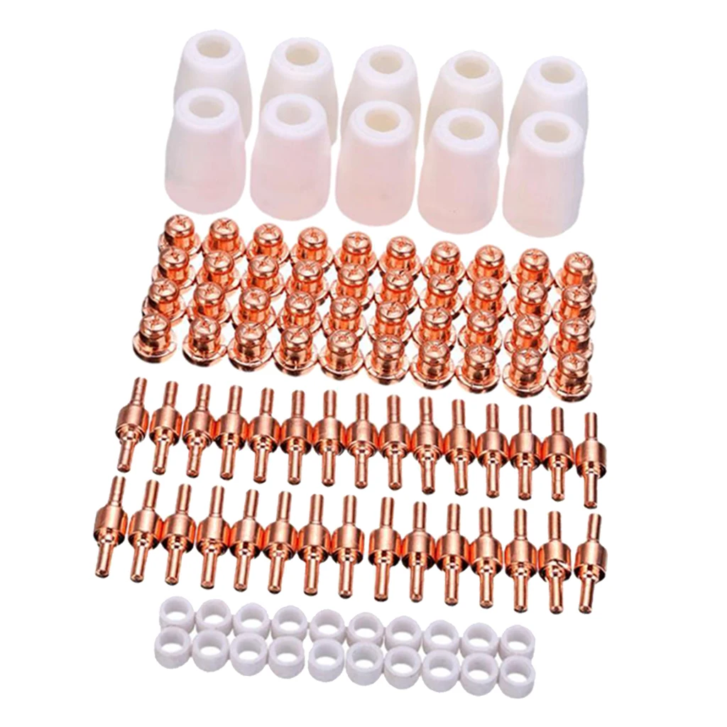 100 X Air Plasma Cutter Consumables for PT-31 for LG-40 Torch Cutter-40 Extend