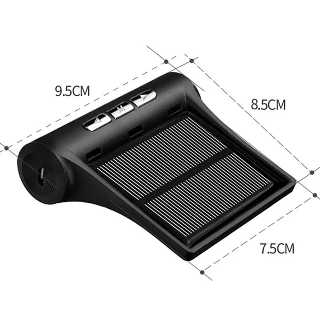 Car Tire Pressure Monitor Solar Real Time Tyre Monitoring Sytem External Sensor