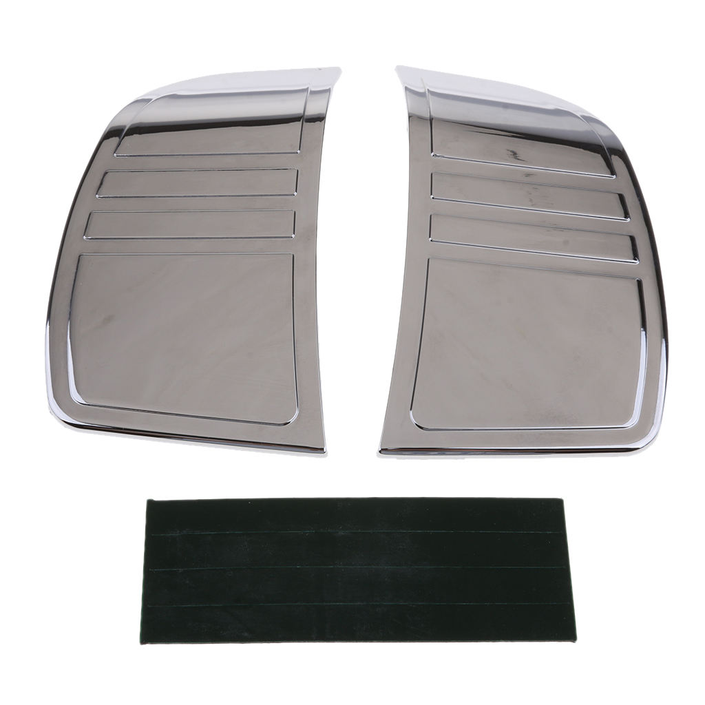 Sliver Front Tri Line Stereo Trim Cover For Harley Touring Model 2014-2015