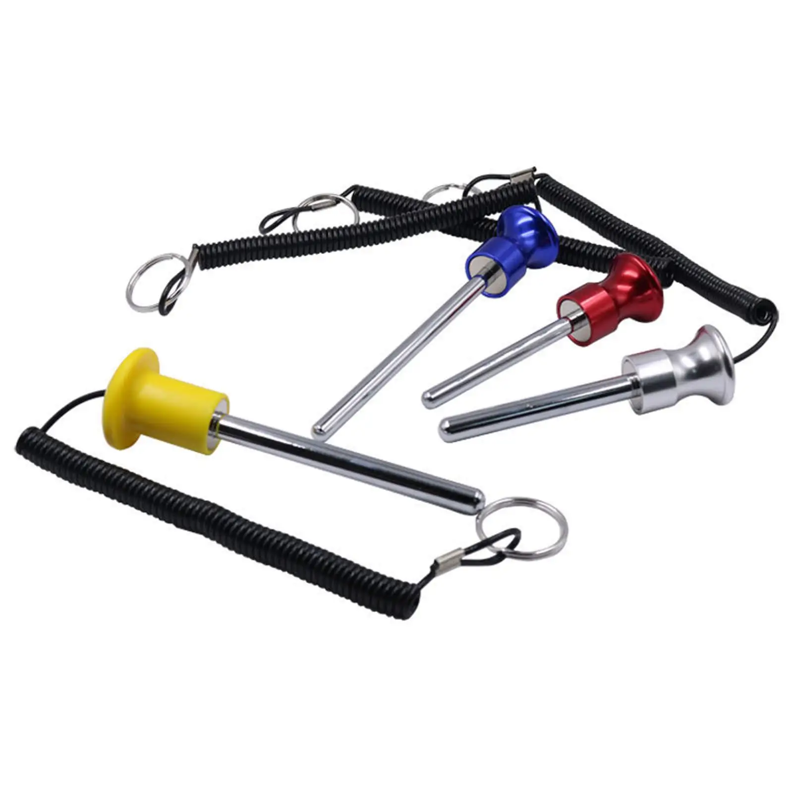 Magnetic Universal Weight Stack Pin with Lanyard Aluminum Alloy Strength Training Gym Equipment Parts Magnetic Universal Weight Stack Pin with Lanyard Aluminum Alloy Strength Training Gym Equipment Parts
