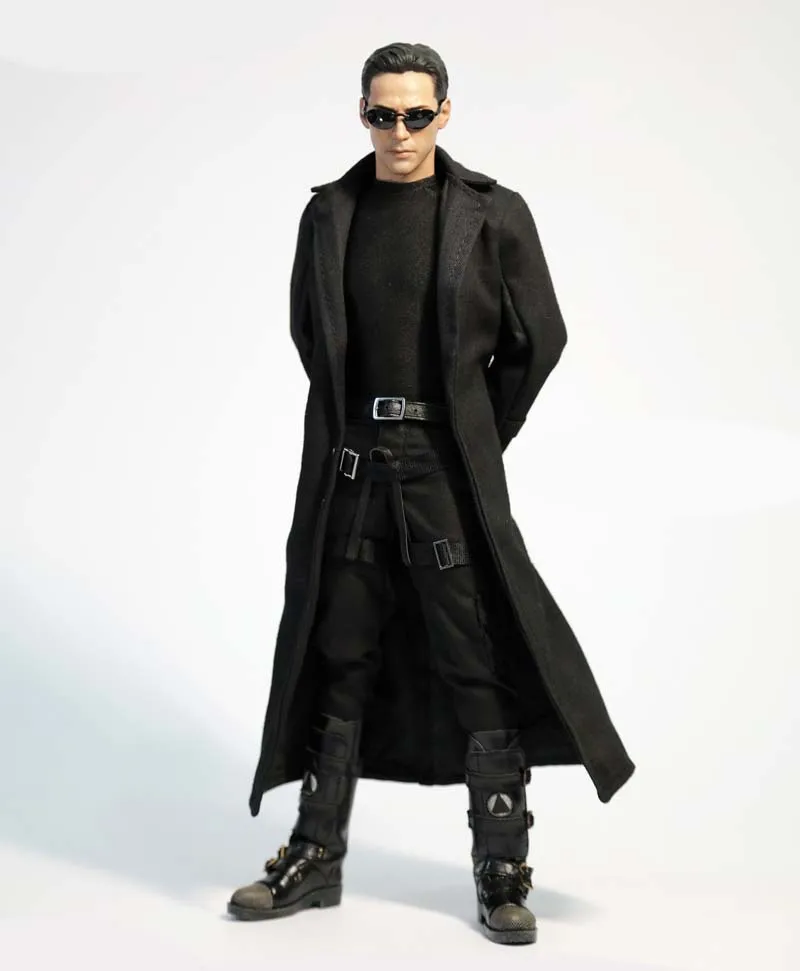 Details about   1/6 Male Figure Coat Military Trench Windbreaker Clothing Fit 12'' Muscle Body 