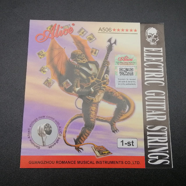 aliceページ① 10pcs Alice 1st E String .008/.009/.010 A506xl/a506sl/a506l