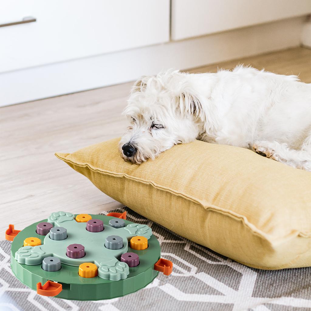 Pet Dog Food Puzzle Preventing Choking Bowl Improve IQ Treat Dispensing Toys Puppy Treat Dispenser Slow Feeder Dog Feeding Bowl