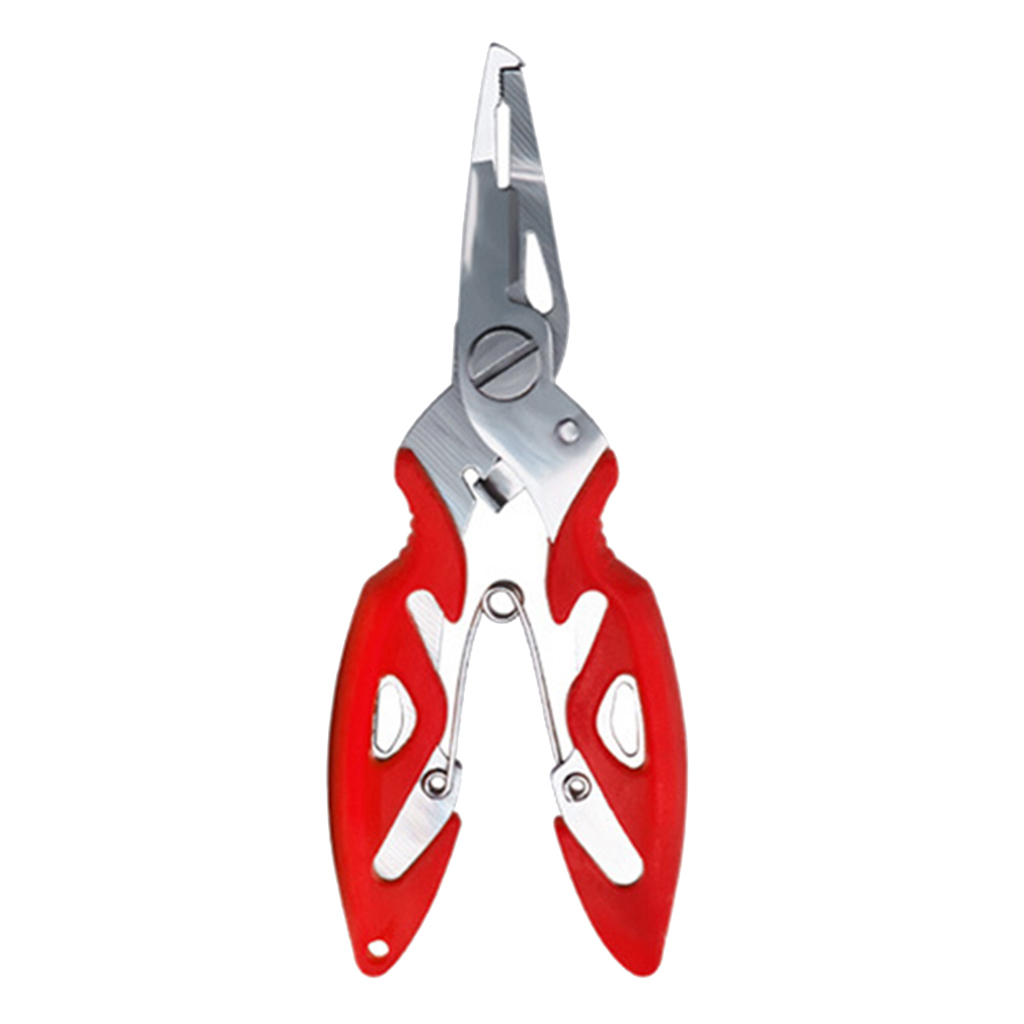 Hook Remover Secure Fishing Plier Scissor Cutting Line Kayak Stainless Steel