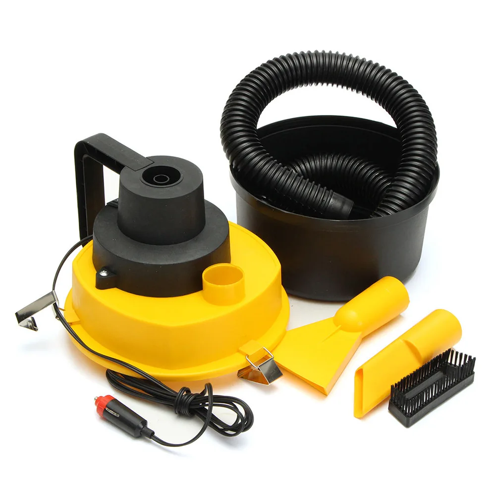 12V Wet Dry Vacuum Cleaner Inflator Portable Turbo Hand Held For Car Home 