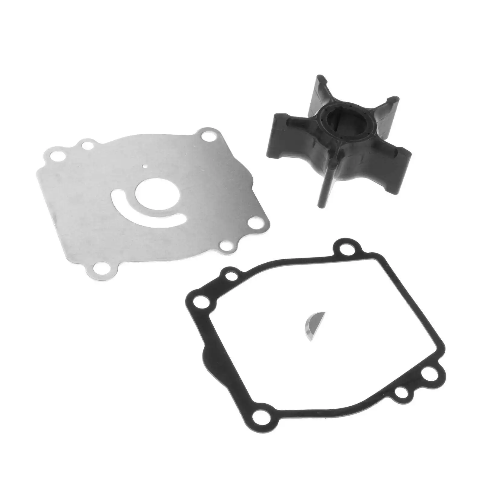Water Pump Impeller Service Kit for Suzuki Outboard DT150-225 18-3253 17400-87D11 Model Replace Parts Acc 1 Set