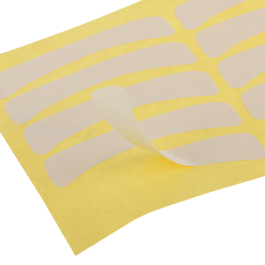 100 Pairs Thin Eye Gel Pads Under Eyes Patches Lint Free Eyelash Extension Perming Tape White