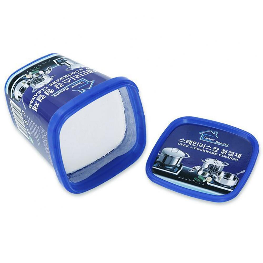 500G Rust Remover Cleaner Kitchen Stainless Steel Cleaning Paste Pot Polishing Pan Kitchenwares Stain Dirt Cleaner Accessories