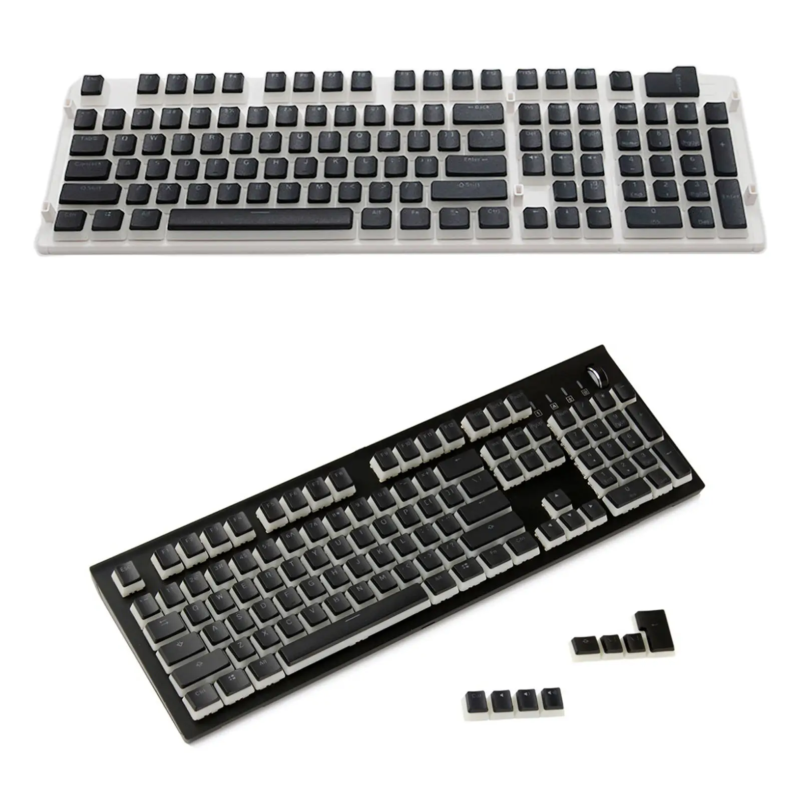 tro væv At accelerere 108 Keys Caps Double Shot Pbt Pudding Keycaps Backlit Compatible With  Cherry Mx Mechanical Keyboard Backlit Pbt Pudding Keycaps - Keyboards -  AliExpress