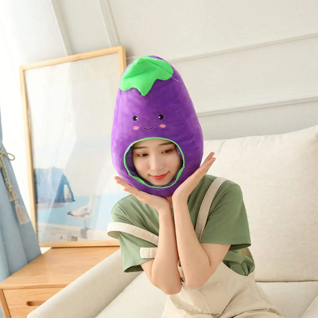 Party Hat Cute Cactus Green Cosplay Headdress Beanie Adult Kids Hats