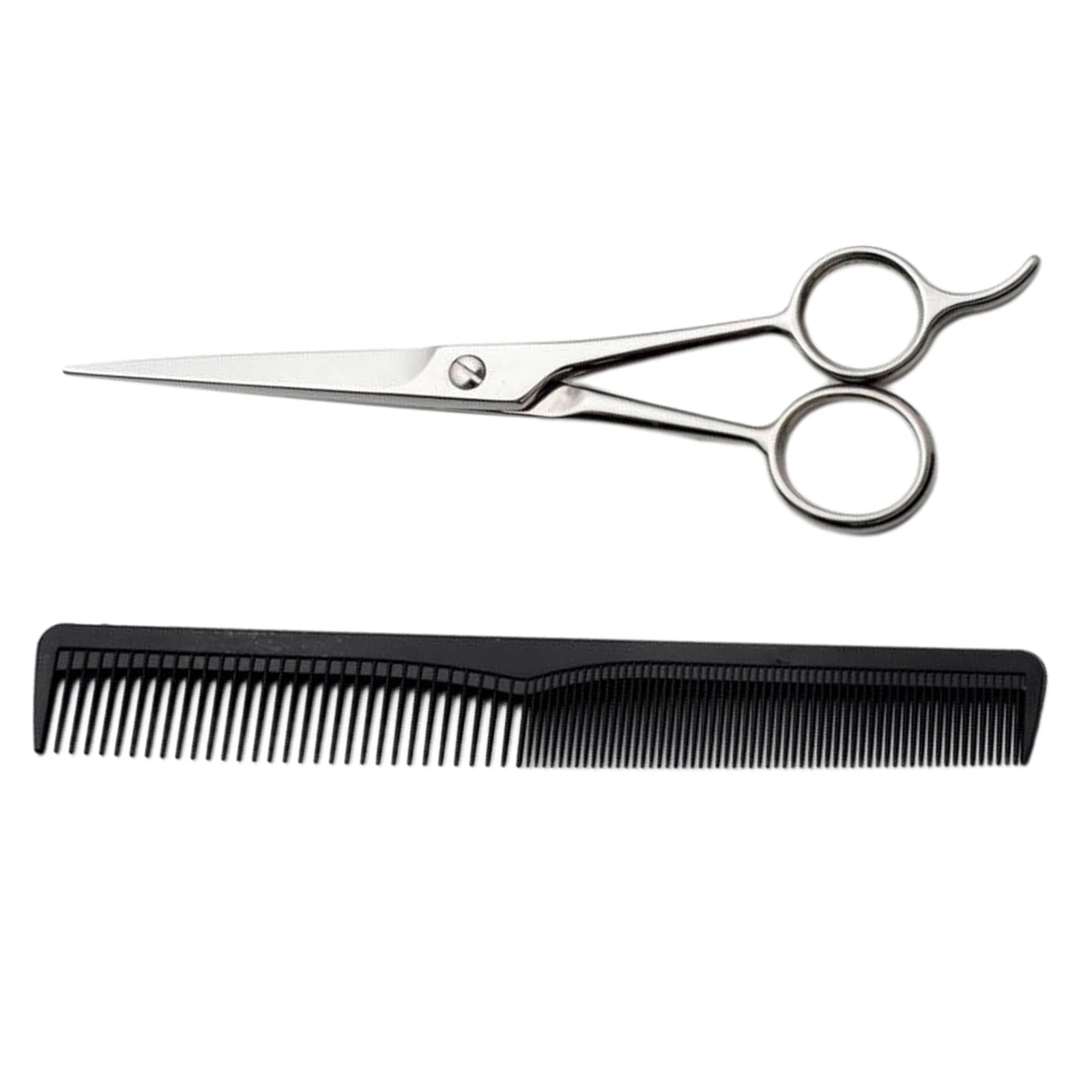 Hair Cutting Scissors 6.5 Overall Length Hairdressing Shears with Comb Hair Scissors Cutting Shears Hairdressing Comb