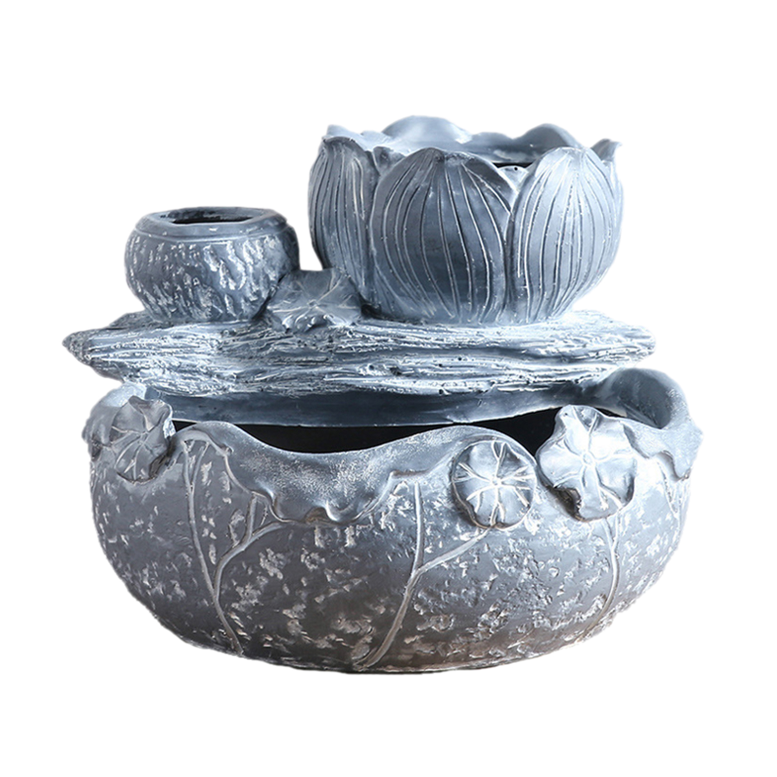 Planter Flowers Vase Container Home Desktop Table Centerpiece Ornament