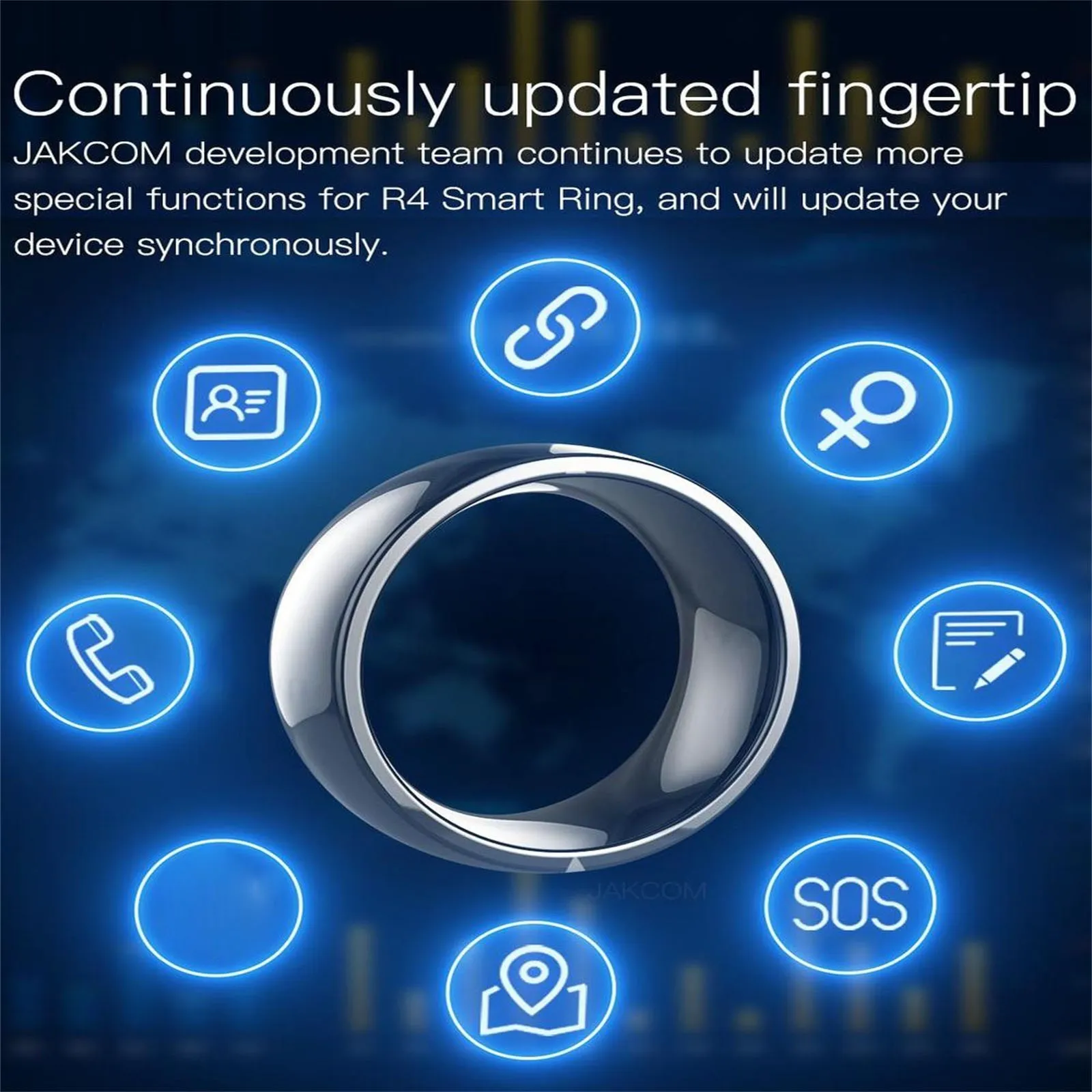 R4 Smart Ring waterproof dust-proof fall-proof for NFC Electronics Mobile IOS Android Smartphone wearable magic ring Smart Ring
