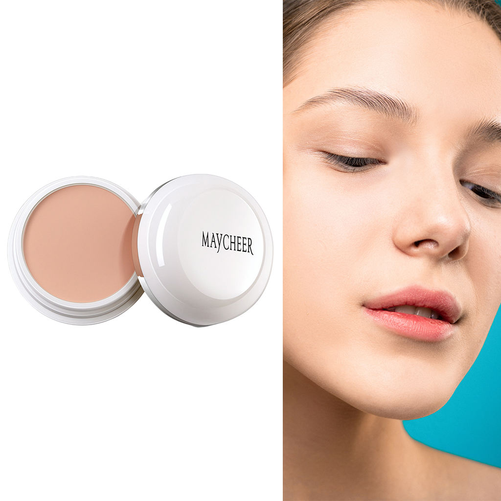 Cream Foundation Long Lasting Makeup Full Coverage Professional Concealer for Redness Dark Circles Spots Marks Moisturizing