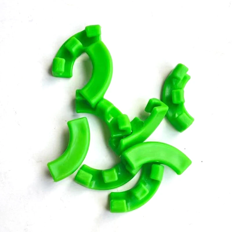 20Pcs 90 Degree Plant Bender Clips Branches Growth Training Plastic Clamp Holder K0AB
