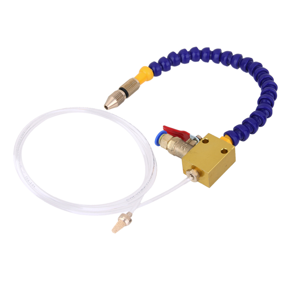 Mist Coolant Lubrication Spray System Unit for 8mm Air Pipe CNC Lathe Milling