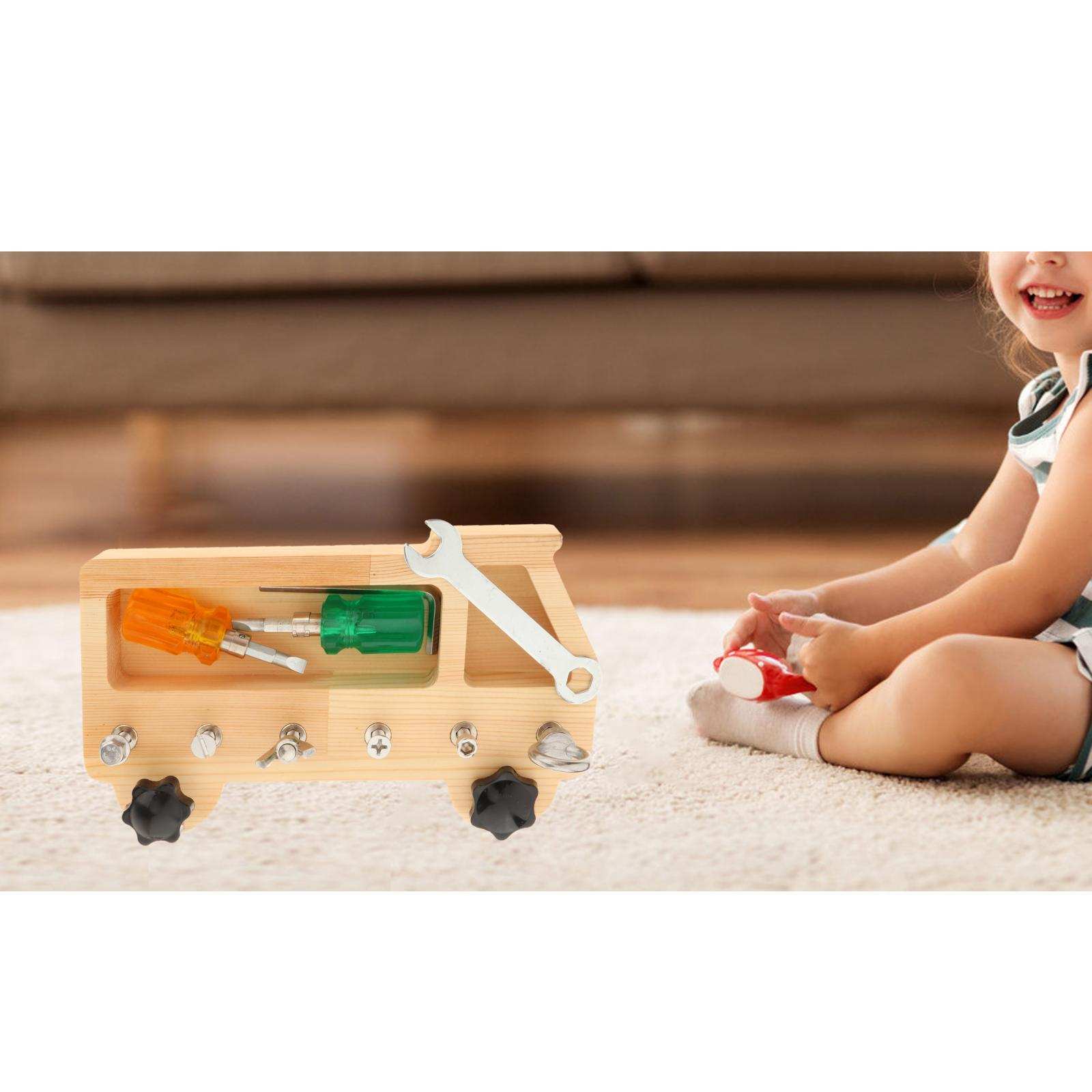 Screw Driver Board Screws Toys Screwdriver Educational Toy for Kids Children