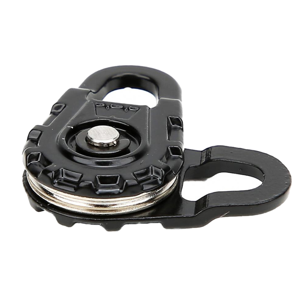 Deflection Pulley Pulley Roller Winch Snatch Block for 1:10 Vehicle Crawler Model