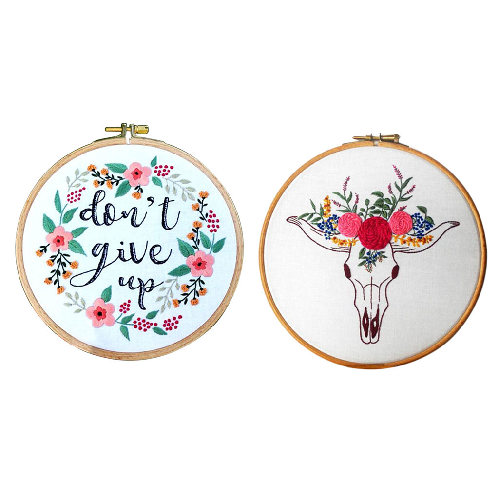 Embroidery Starter Kit Cross Stitch Kits Handmade Needlework Garland Pattern