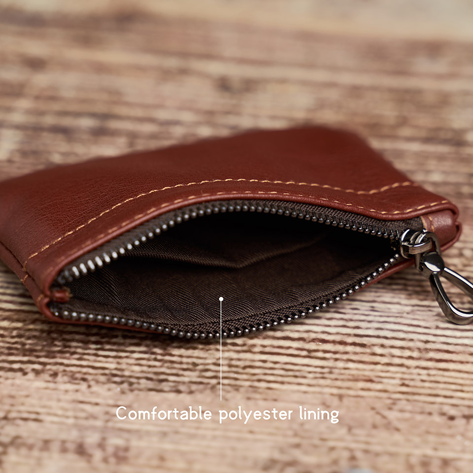 NUPUGOO 2021 Kleine Geldbörse Aus Echtem Leder Mini Karte Brieftasche Männer Frauen Casual Kleine Tasche Zipper Tasche Schlüssel Halter Geld taschen – Detail 11