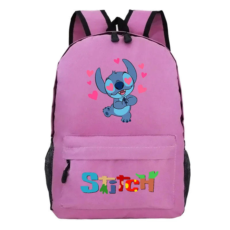 Backpack Cute Stitch School Backpacks Students Back To Gift Mochila ...