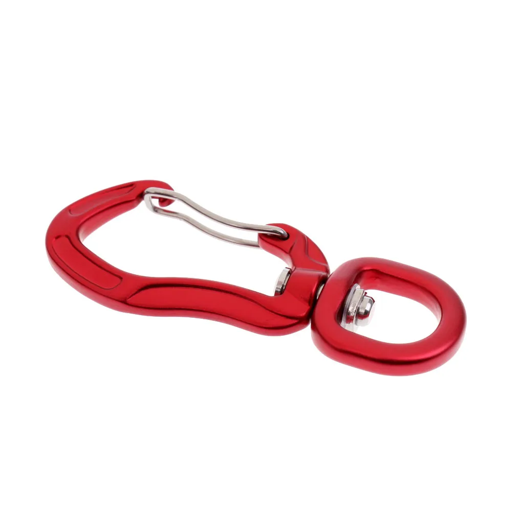 400KG Swivel Carabiner Outdoor Climbing Camping Eye Snap Hook Backpack Keychain Key Hanging Luggage Strap Dog Chain Connertor