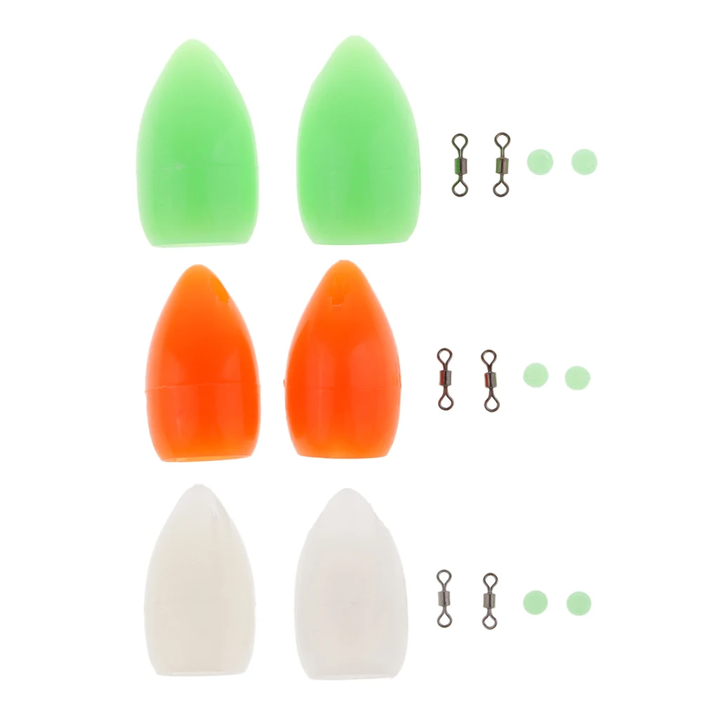 2pcs Float Floating Bombarda Float for Long Distance Casting Lures