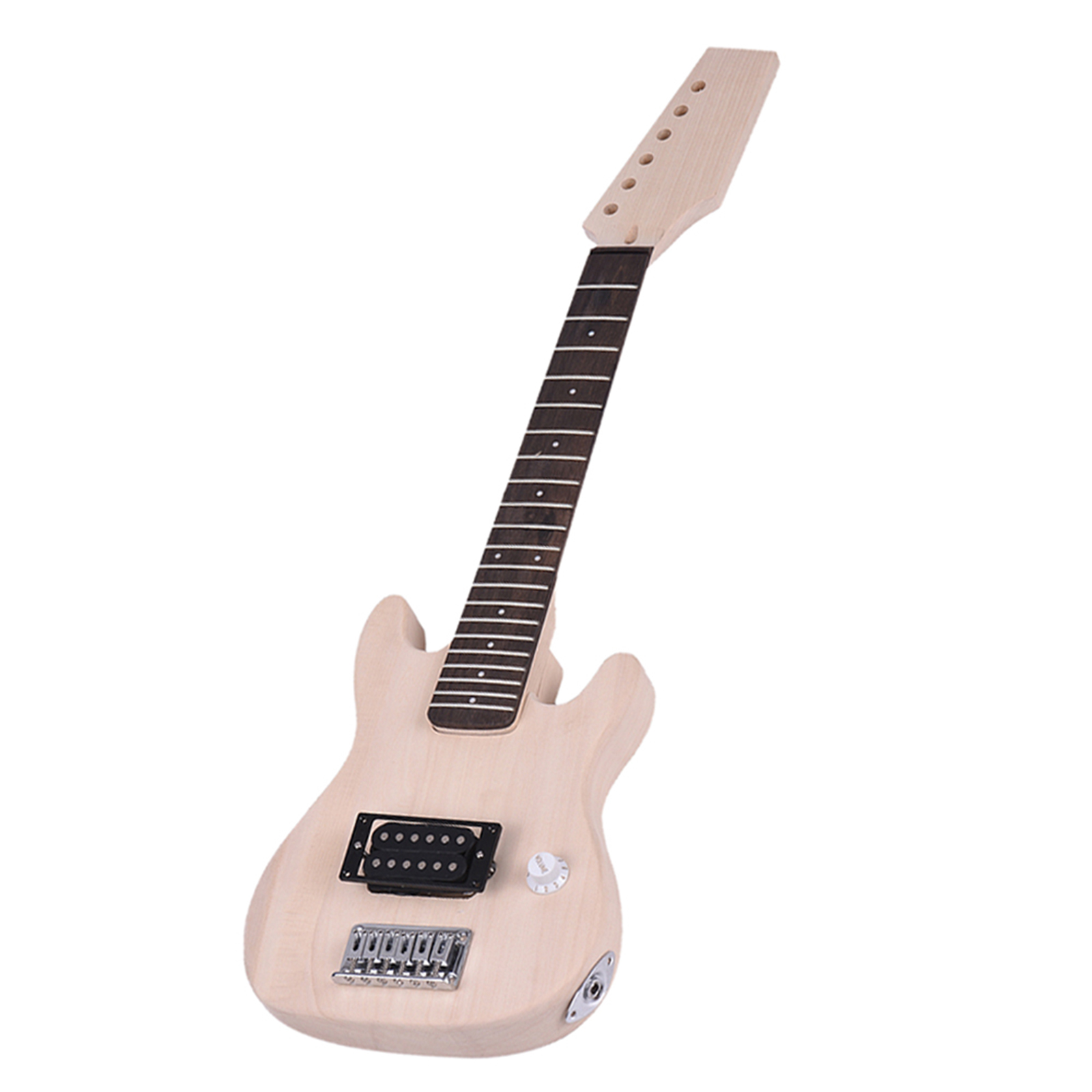 1Set DIY Unfinished Electric Guitar Kits Kits for ST Guitar DIY Parts Guitar Parts Accessories